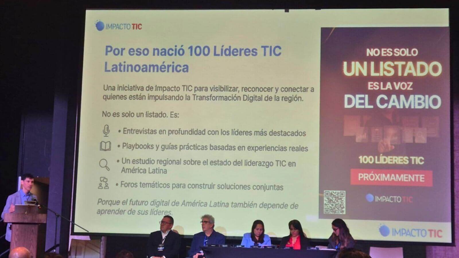 lanzamiento 100 lideres tic Latinoamérica