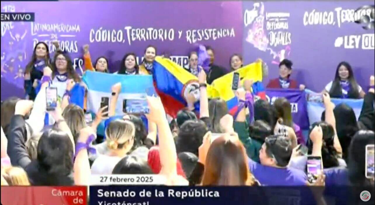 posicionamiento de la primera cumbre de defensoras digitales