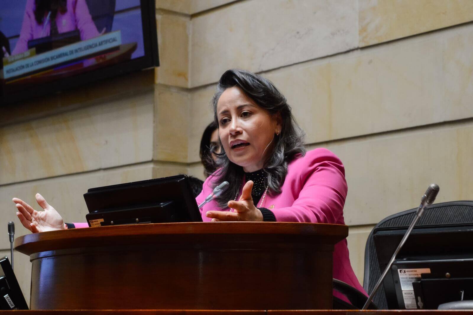 sonia bernal comision accidental de inteligencia artificial en colombia