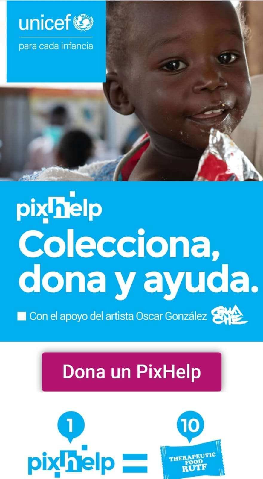 ‘Pixhelp NFTs para la desnutricion