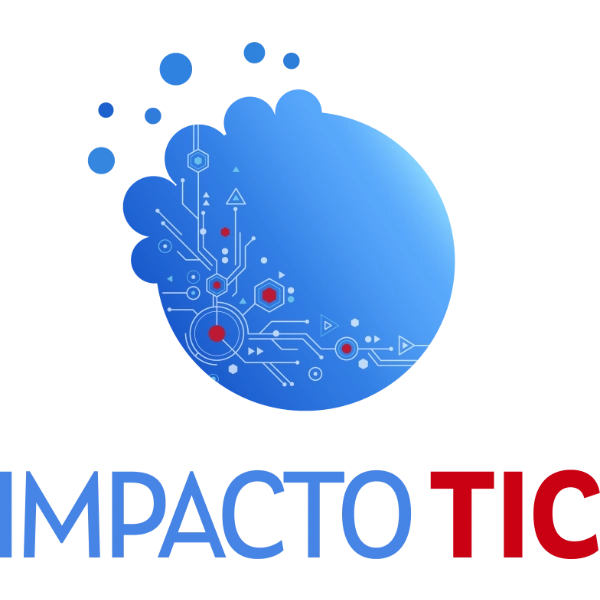 Logo cuadrado Impacto TIC azul