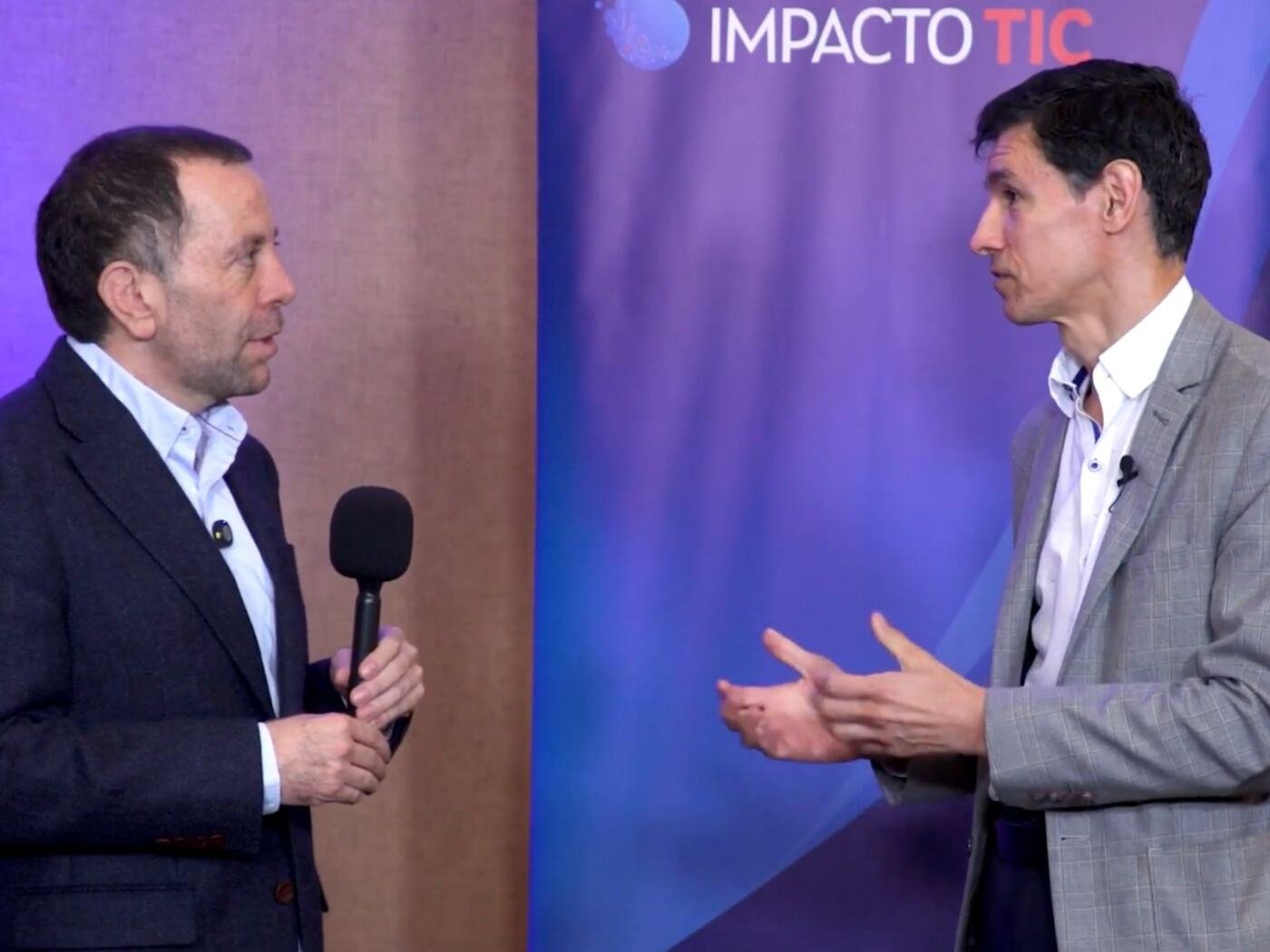 Germán Sánchez, vicepresidente de Tecnología de Seguros Bolívar, en entrevista para el especial 100 Líderes TIC Latinoamérica de Impacto TIC.