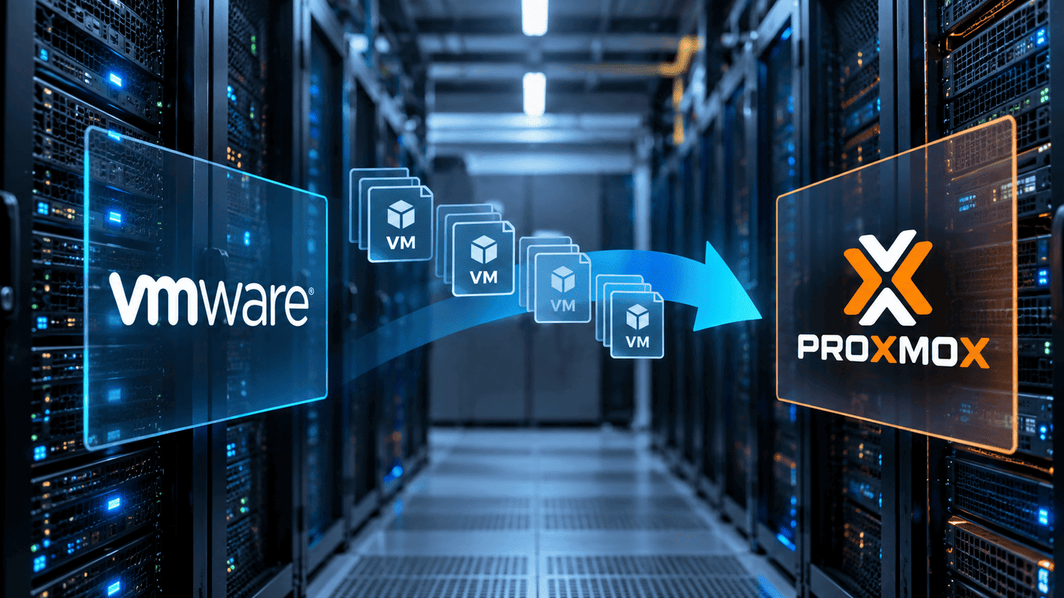 Migracion virtual VMware a Proxmox